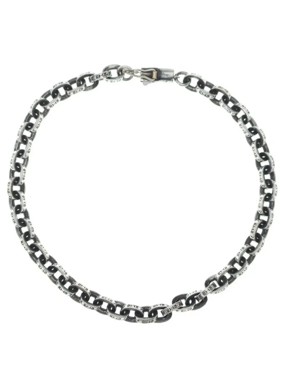 Chrome Hearts Paper Chain Bure Silver Bracelet